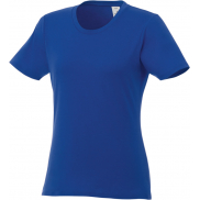 T-shirt damski z krótkim rękawem Heros, xl, niebieski