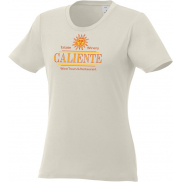 T-shirt damski z krótkim rękawem Heros, l, szary