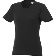 T-shirt damski z krótkim rękawem Heros, m, czarny