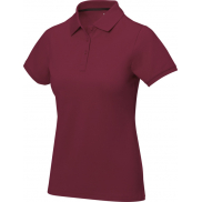 Damskie polo Calgary z krótkim rękawem, m, czerwony