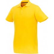 Helios - koszulka męska polo z krótkim rękawem, 3xl, żółty