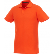 Helios - koszulka męska polo z krótkim rękawem, xs, pomarańczowy