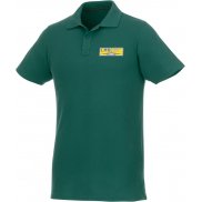 Helios - koszulka męska polo z krótkim rękawem, xl, zielony
