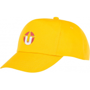 Czapka 5-panelowa dla dzieci Feniks, żółty