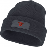 Czapka typu beanie Boreas z naszywką, szary