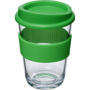 Kubek Americano® Cortado o pojemności 300 ml z uchwytem, zielony