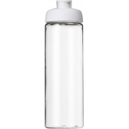 Bidon H2O Vibe o pojemności 850 ml z otwieranym wieczkiem, biały