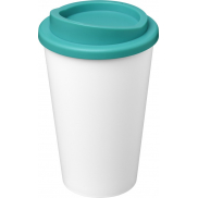 Kubek Americano Eco z recyklingu o pojemności 350 ml, biały, niebieski