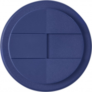 Brite-Americano® Espresso 250 ml tumbler with spill-proof lid, biały, niebieski