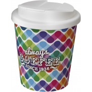 Brite-Americano® Espresso 250 ml tumbler with spill-proof lid, biały