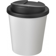 Americano® Espresso 250 ml tumbler with spill-proof lid, biały, czarny