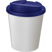 Americano® Espresso 250 ml tumbler with spill-proof lid, biały, niebieski