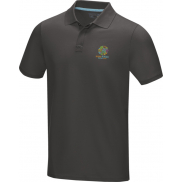 Męska organiczna koszulka polo Graphite, 3xl, szary