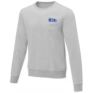 Zenon męska bluza z okrągłym dekoltem , xl, szary