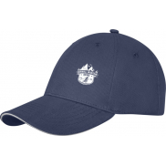 6-panelowa czapka baseballowa Darton, niebieski