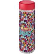 H2O Active® Vibe 850 ml screw cap water bottle, biały, czerwony