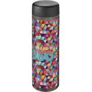 H2O Active® Vibe 850 ml screw cap water bottle, szary, czarny