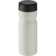 Butelka H2O Active® Eco Base 650 ml screw cap, biały, czarny