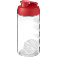 Shaker H2O Active Bop o pojemności 500ml, czerwony, biały
