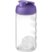 Shaker H2O Active Bop o pojemności 500ml, fioletowy, biały