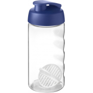 Shaker H2O Active Bop o pojemności 500ml, niebieski, biały
