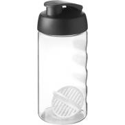 Shaker H2O Active Bop o pojemności 500ml, czarny, biały