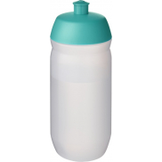 Bidon HydroFlex™ Clear o pojemności 500 ml, niebieski, biały