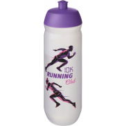 Bidon HydroFlex™ Clear o pojemności 750 ml, fioletowy, biały