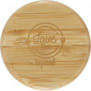 Tidan Butelka z borokrzemianowego szkła o pojemności 600 ml z silikonowym uchwytem, czarny