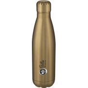 Cove Izolowana próżniowo butelka ze stali nierdzewnej o pojemności 500 ml, żółty