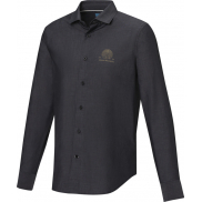 Cuprite męska organiczna koszulka z długim rękawem, xs, czarny