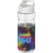 Bidon H2O Active® Base Tritan™ o pojemności 650 ml z dzióbkiem, biały