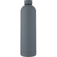 Spring miedziany termos 1l, szary