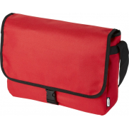 Retrend torba na ramię z tworzywa sztucznego pochodzącego z recyklingu, czerwony