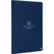 Karst® A5 notatnik w twardej oprawie, niebieski