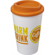 Americano® 350 ml kubek termoizolowany, pomarańczowy, biały