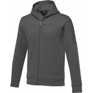 Nubia męska kurtka sportowa dzianinowa z zamkiem na całej długości, l, szary