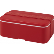 MIYO jednopoziomowe pudełko na lunch , czerwony