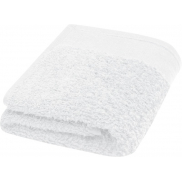 Chloe bawełniany ręcznik kąpielowy o gramaturze 550 g/m² i wymiarach 30 x 50 cm, biały