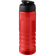 H2O Active® Eco Treble bidon z otwieraną pokrywką o pojemności 750 ml, czerwony, czarny