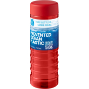 H2O Active® Eco Treble 750 ml screw cap water bottle , czerwony