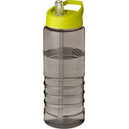 H2O Active® Eco Treble bidon z pokrywką z tutką o pojemności 750 ml , szary, zielony