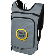 Trails plecak outdorowy, certyfikat GRS, tworzywo RPET, 6,5 l, szary