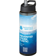 H2O Active® Eco Vibe 850 ml, bidon z dzióbkiem , szary, czarny