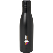 Vasa butelka ze stali nierdzwenej z recyklingu z miedzianą izolacją próżniową o pojemności 500 ml posiadająca certyfikat RCS , c