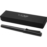 Lucetta pióro wieczne z aluminium z recyklingu, czarny