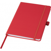 Thalaasa notatnik w twardej oprawie z plastiku pochodzącego z oceanów, czerwony