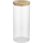 Boley szklany pojemnik na żywność o pojemności 940 ml, piasek pustyni, biały