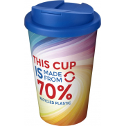 Brite-Americano® Eco szczelny kubek izolowany o pojemności 350 ml, niebieski