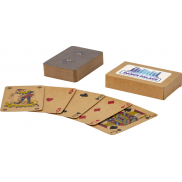 Ace zestaw kart do gry z papieru Kraft, piasek pustyni